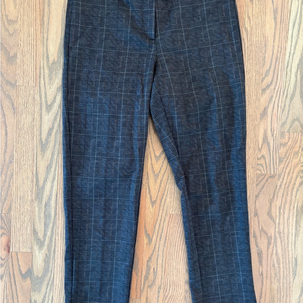 Amanda & Chelsea Plaid Pantsuit - Black and Gray